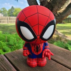 Marvel Spider-Man 3D Coin Money Piggy Bank Desktop Bookshelf Decor Figurine